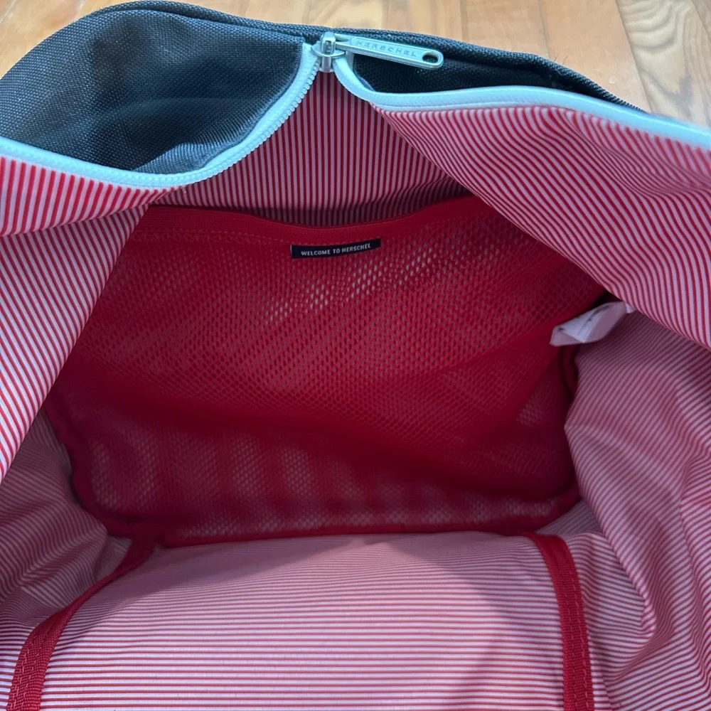 herschel los angeles angels duffle bag